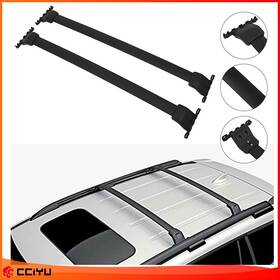 Ze955287616169101g Cciyu Fits For 2019-2023 Honda Passport Top Roof Rack Cross Bar Aluminum Baggage 2x