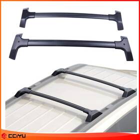 Ze963290910459201g Cciyu Cross Bars For 2009-2017 Chevy Traverse Aluminum Black Carrier Top Roof Set