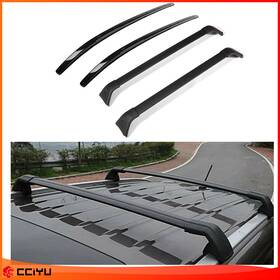 Ze987375983811801g Cciyu Fits For 2017-2018 Mazda Cx-5 Cross Bars Side Rail Top Roof Rack Cargo Carrier