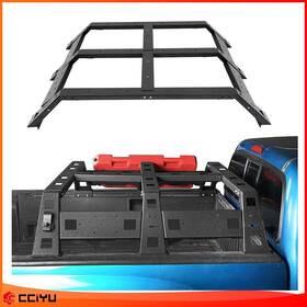 Ze994962016955401g Cciyu For Toyota Tacoma 2005 - 2021 Steel Ladder Rack Truck Bed Luggage Carrier