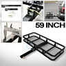Ccthfb26001 Champs Club Universal Blk Mesh Folding Hitch Cargo Carrier Rack