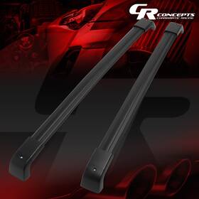 Crc-ptztl8026 Charismatic Racing Concepts Pair Aluminum Roof Rail Rack Cross Bar Baggage Carrier For 08-16 Nissan X-trail