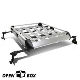 Crc-rrc30sl Charismatic Racing Concepts Open Box 50 Inch X 31 Billet Roof Rack Car/suv Top Cargo Luggage/bag Carrier Basket