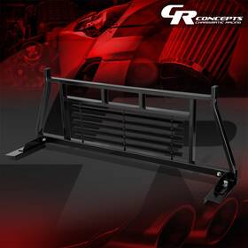 Crc-thn079 Charismatic Racing Concepts Black Cab Protector Rear Headache Rack For 2015-2022 Chevy Colorado Gmc Canyon