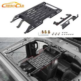 Cherocar2019ab08b20217129 Cherocar Heavy Duty Roof Panel Storage Rack Luggage For Jeep Wrangler Jl Gladiator Jt 18