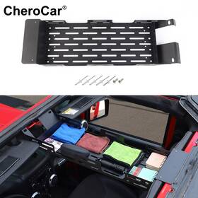 Cherocar25120258 Cherocar Front Roof Top Rack Molle Panel Racks Luggage Organizer For 07 Jeep Wrangler Jk