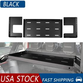 Meg2026020401 Cherocar Rear Cargo Basket Rack Luggage Storage Carrier Shelf For Jeep Wrangler Jk Jl 07