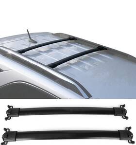 5-rrcb-cveqn10-oe Chevrolet Fits 10-17 Chevy Equinox Gmc Terrain Oe Style Cross Bar Top Roof Rack Black