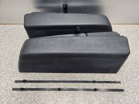 148.gm8s05 Chevrolet Truck 2003-2006 Chevy Ssr Bed Cargo Storage Bin Box Saddle Bags With Rails Used Damage