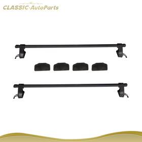 Cl106581r Classic-autoparts 48 Inch Adjustable Universal Roof Rack Cross Bar Set For Car Luggage Cargo Carrier