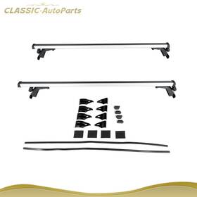 Cl106600r Classic-autoparts Universal For Car 50 Inch Adjustable Roof Rack Cross Bars Rails