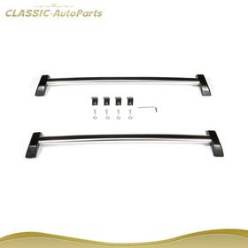 Cl106624r Classic-autoparts Cross Bar For 2006-2010 Hummer H3 H3t Roof Rack Set Luggage Cargo Carrier Black