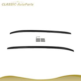 Cl160505r Classic-autoparts Roof Side Rail For 2019-2020 Toyota Rav4 Rack Cargo Luggage Carrier Set Blk