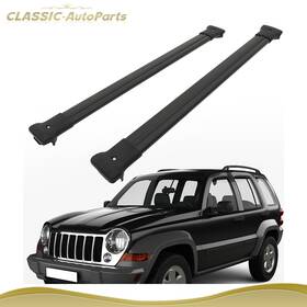 Cl166326r Classic-autoparts Roof Rack Cross Bar Alumium Rail Carrier For Jeep Liberty Kj 2002-2007
