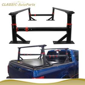 Cl170685r Classic-autoparts Universal For Full Size Pickuptop Van Ladder Roof Rack Black