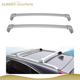 Cl170696r Classic-autoparts For 2012-2016 Honda Crv Pair Roof Rack Cross Bar Silver Rails Aluminum Usa