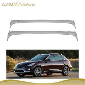 Cl170700r Classic-autoparts Fits 2010-2018 Infiniti Qx50 Roof Rack Silver Cross Bar Aluminum Rail Carrier Us