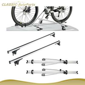 Cl833288r Classic-autoparts Top Universal 50 Inch Adjustable Roof Rack Cross Bar Silver Bike Lock Cl833288r Classic-autoparts Top Universal 50 Inch Adjustable Roof Rack Cross Bar Silver Bike Lock