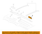 25832914 Cover Gm Rail Carrier-rail Rack Luggage Roof Oem