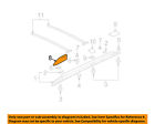 Mr987862 Cover Oem Rack Roof Carrier-front Luggage Rail Mitsubishi