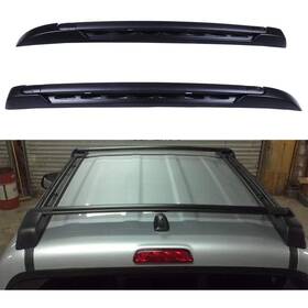 10381119 Cpsclub For 05-18 Toyota Tacoma Double Cab Luggage Carrier Bar Roof Top Black 2pcs