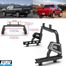 Ni107 Cpw Adjustable Roll Bar For Multi-type Universal Full-size Mid-size Pickup Truck