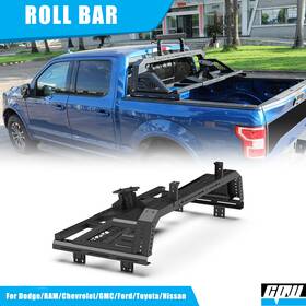 Ui104-f-bx Cpw Uo101-bx Roll Bar For Ford Toyota Chevrolet Full-size Pickup Trucks With Spare Tire Carrier