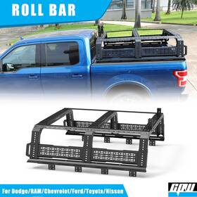 Ui104-1a Cpw Ui104-f M R 2 Full-size Truck Sport Roll Bar Adjustable Chase Rack Universal With Molle Panel