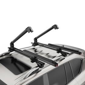 Sr250912cr Crindar Ski And Snowboard Rack 27.5 Fits 6 Pairs Skis 4 Snowboards Aluminum Roof