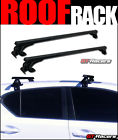 Cross Bars Naked 54 Rack Adjustable " 4 Frame Window Sedan Black Roof Rail Door