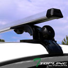 Cross Ladder Tube Window Carrier 54 " Rail Frame Rack Aluminum Bar Silver 2x Roof