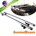 Cross Luggage Silver Rail Top Roof Rack Aluminum Fits 55 Dodge Carrier Us Bar