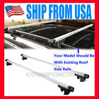 Cross Roof Universal Carrier Bar Silver Pair Ct Aluminum Top "car Rack Us Rail 49