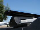 Cross Suv Roof Black Rails Crossbar Car Universal 2 Locking Luggages Bars Rack