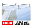 Crossbars Van Roof Ladder Universal Set 2 Rack Gutter Mount