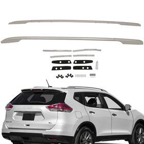 12246832 Csdex Aluminum Roof Rack Side Rail Cargo For 2014-2019 Nissan Rogue Luggage Carrier