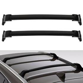 12246850 Csdex For 2016-2020 Buick Envision Roof Rack Rail Cross Bars Black Aluminum Carrier