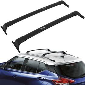 12246890 Csdex For 2017-2020 2021 Nissan Kicks Black Aluminum Roof Rack Cross Bar Crossbar