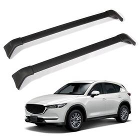 12246922 Csdex Black 2pcs Roof Rack Cross Bars Fits 2017-2023 Mazda Cx-5 2.5l Aluminum Carrier