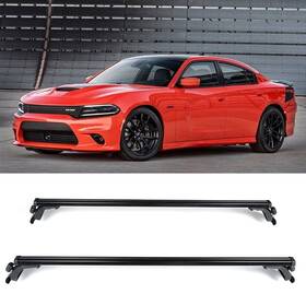 12246942 Csdex 55 Inch Universal Black Roof Rack Aluminum Cross Bar For Dodge Charger Ford Edge