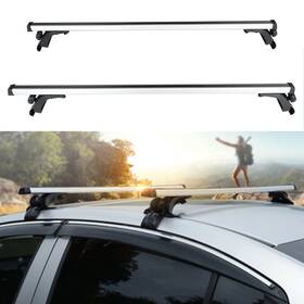 12246945 Csdex Adjustable Sliver 50 Inch Roof Rack Cross Bar For Chevry Suburban Tahoe Carrier