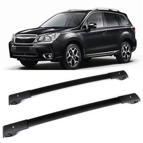 12246951 Csdex Black Roof Rack Cross Bars For Subaru Forester 2.5l 2009-13 Luggage Carrier