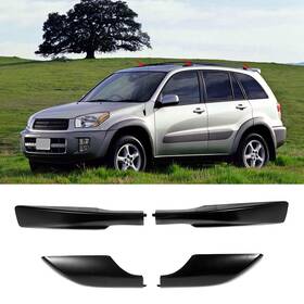 12246954 Csdex For Toyota Rav4 2006-2011 2012 4pcs Rail End Replace Shell Roof Rack Cover Bar