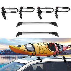 12246966 Csdex For Volkswagen Tiguan 2010-2017 2018 Roof Rack Cross Bar 4x Kayak Carrier