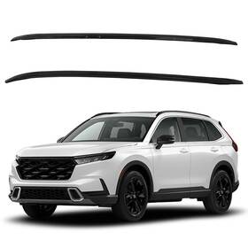 12247044 Csdex For 2023 Honda Cr-v 1.5l 2.0l 2pcs Black Roof Racks Rail Side Bars Aluminum