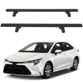 12247067 Csdex Black Aluminum Roof Rack Cross Bar With Hook Luggage Carrier For Suv 50 Inch Universal