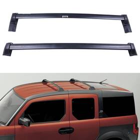 12247089 Csdex For Honda Element 2003-2011 Black Roof Rack Cross Bar Bolt-on To Hole Carrier