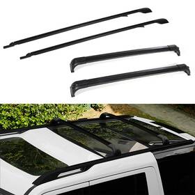 12325797 Csdex Aluminum 2pcs Roof Cross Bar Rail For Land Rover Lr3 2005-09 Lr4 10-16