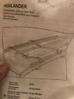 Cvg70416 Camt Toyota Highlander Le Roof Rack Cross Bars Set For