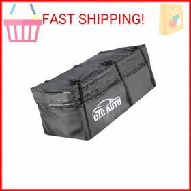 102003 Czc Auto Expandable Hitch Cargo Carrier Bag 9.5 Cu. Ft Extends To 11.6 W